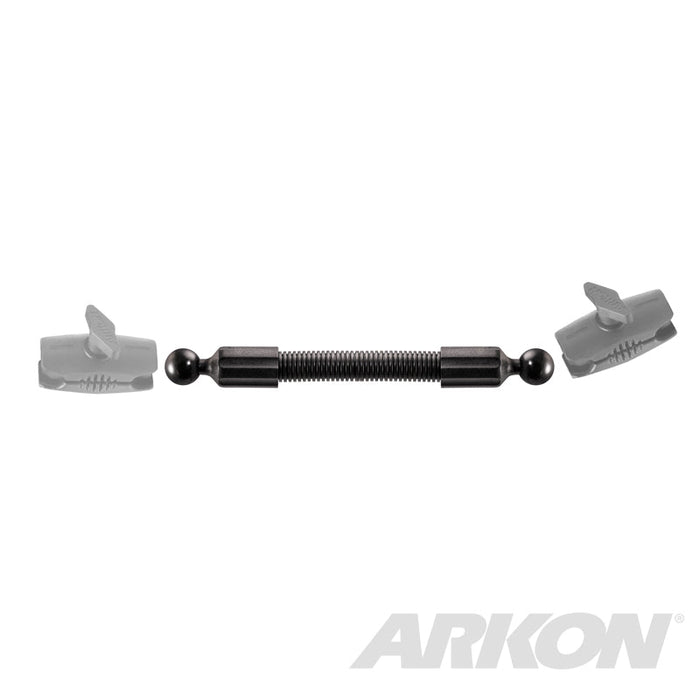10 inch Double Socket Arm Extension Pole with 25mm (1 inch) Ball Ends-Arkon Mounts