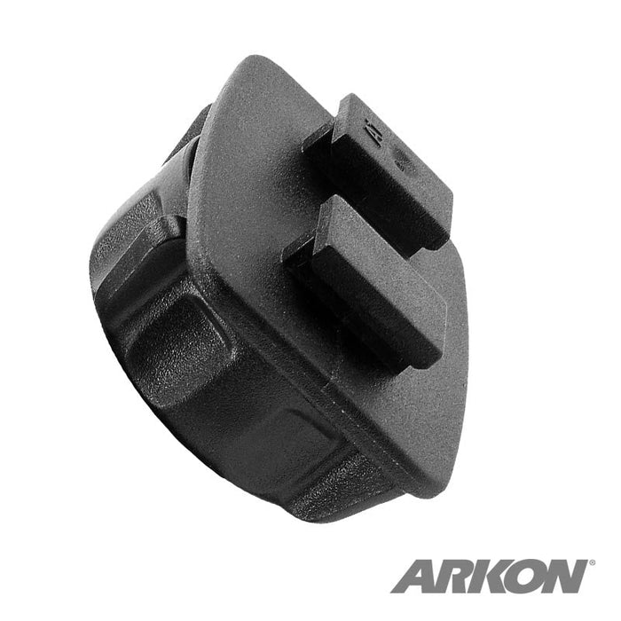 17mm Ball to Dual T-Tab Adapter for Dual T-Slot Pattern Smartphone and Tablet Holders-Arkon Mounts