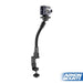 Camera Holder with Clamp Mount and 12 Inch Adjustable Gooseneck Arm-Arkon Mounts