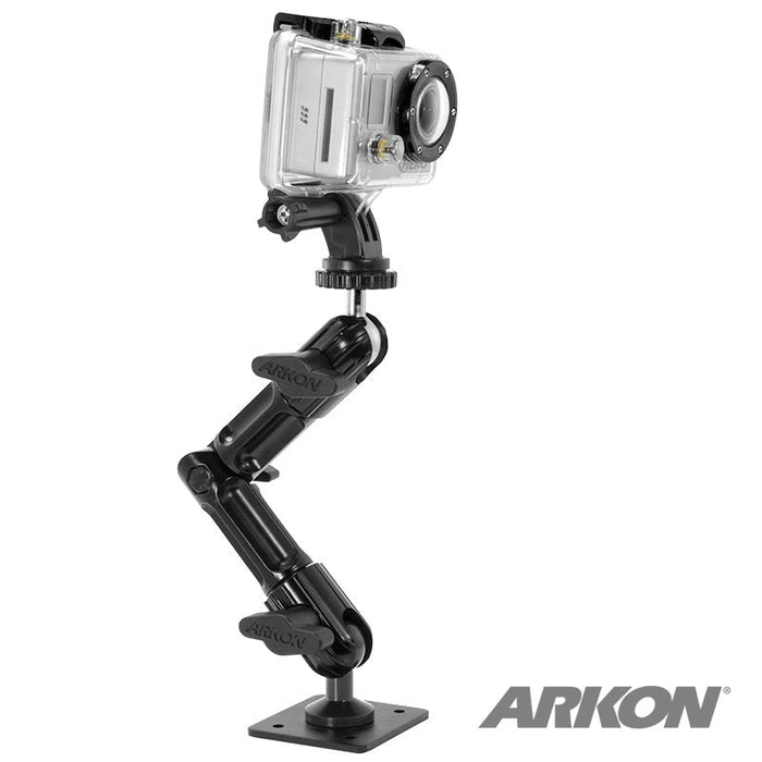 Heavy-Duty Wall Mount with Multi-Angle Arm for GoPro HERO Action Cameras-Arkon Mounts