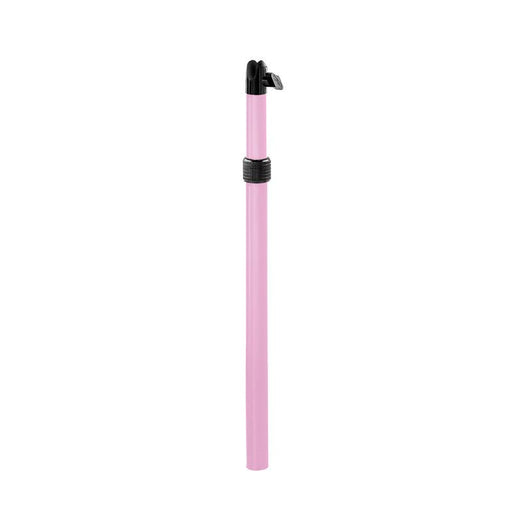 A PINK Post/Shaft Upgrade Replacement for Pro Stands is shown standing upright with a black cap and grip against a plain white background.