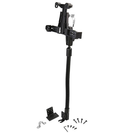 Robust Locking Tablet Seat Rail or Floor Mount for iPad, Note, and more-Arkon Mounts