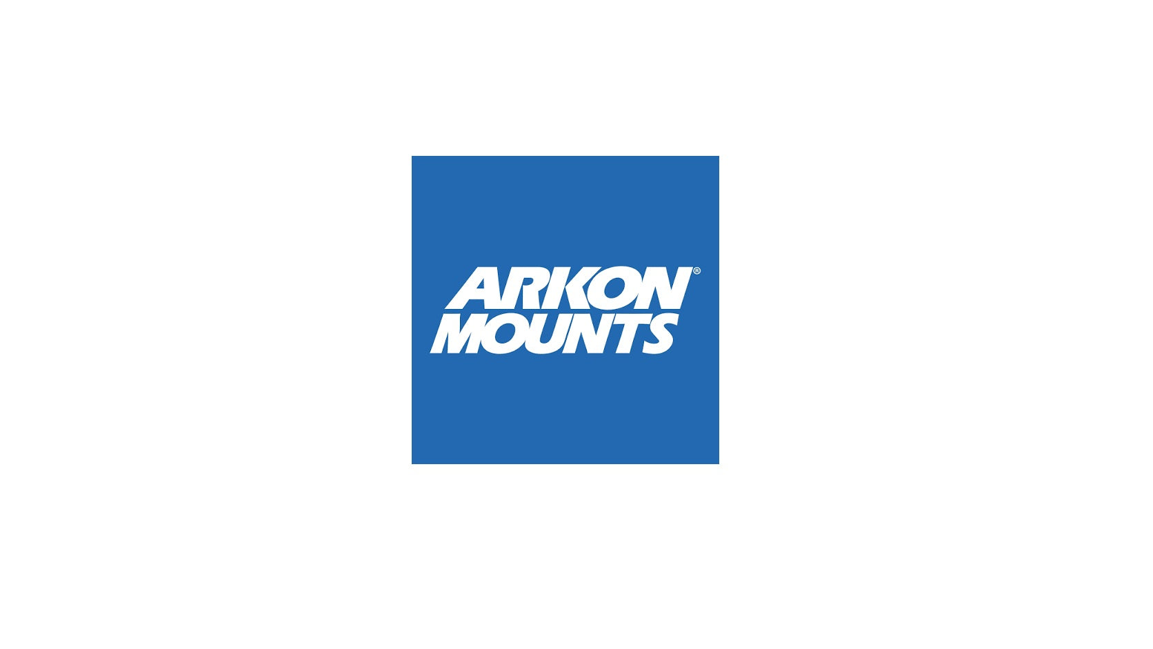 Image of ARKON Mounts logo in blue