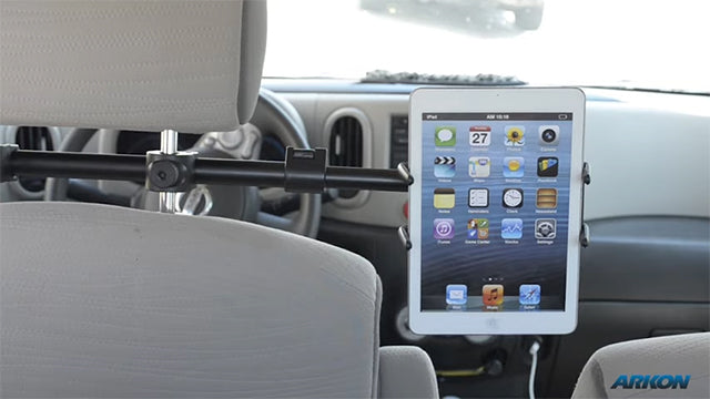 Arkon HM003-SBH Headrest Car Seat Mounting Pedestal - Dual-T Compatible (sku 55992) main image 0