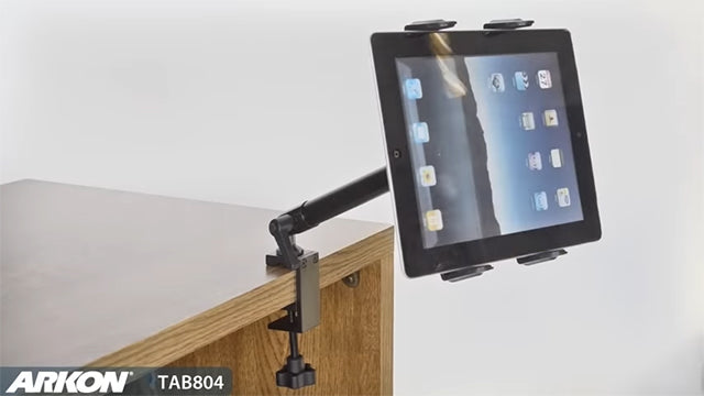 Arkon TAB804: The Versatile Clamp Mount for iPads and Tablets