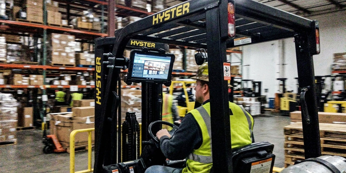 Forklift Operator Visibility Strengthened by Platform-Mounted Displays ...