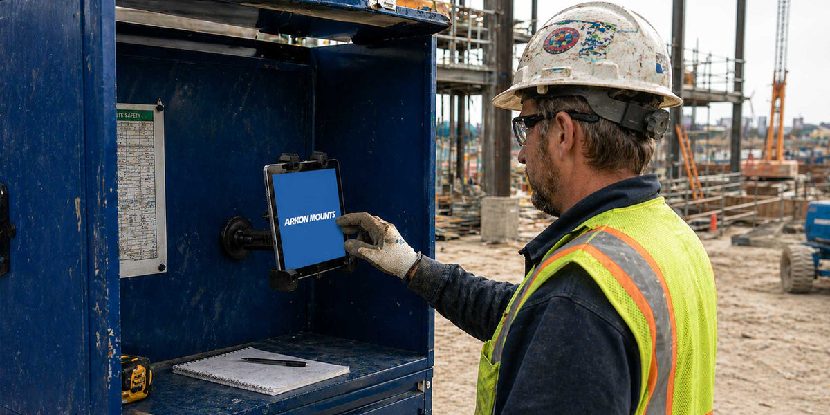 Construction Crews Relying on Rugged Construction Tablet Mounts for On ...