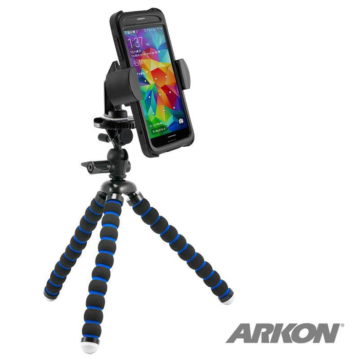 11 inch Tripod with RoadVise® Phone Holder Mount for Video-Arkon Mounts