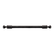 The 15.5 inch Double Socket Arm Extension Pole features 25mm (1 inch) ball ends on both sides, ideal for extension pole setups or car seat rail mount systems, shown isolated on a white background.