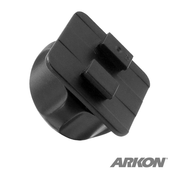 22mm Ball to Dual T-Tab Adapter for Dual T-Slot Pattern Smartphone and Tablet Holders-Arkon Mounts