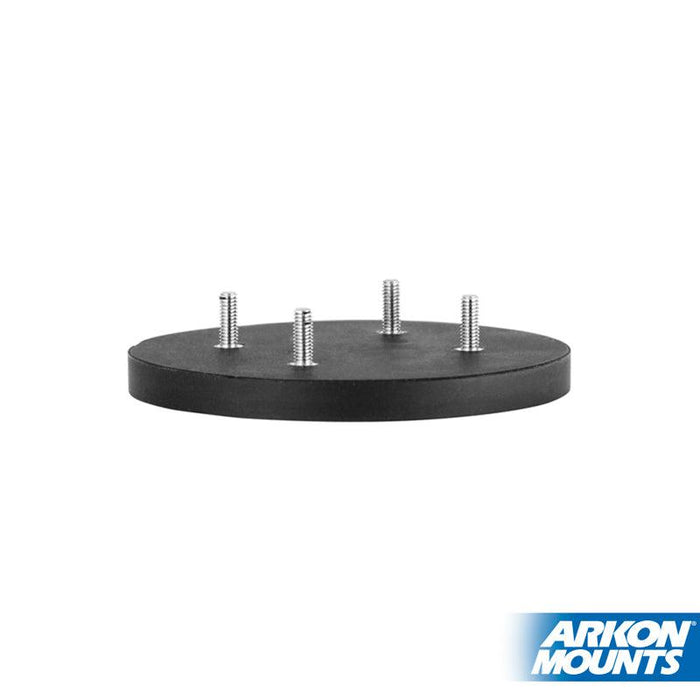 88mm Heavy-Duty Magnetic Base with 4-Hole AMPS Pattern Screw Bolts-Arkon Mounts