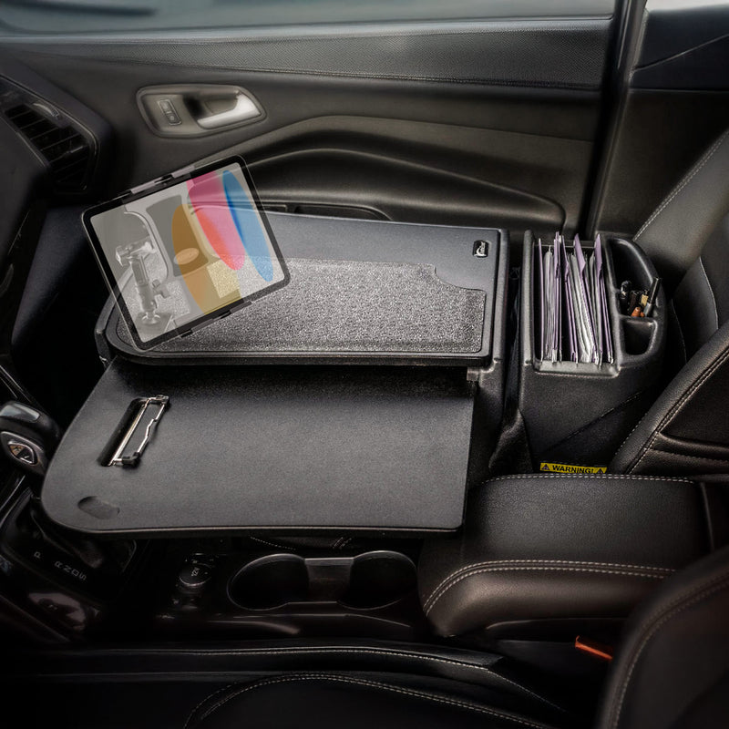AutoExec GripMaster Car Desk with Slim-Grip® Ultra Pro Multi-Angle Mount