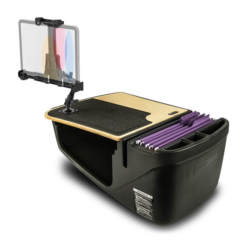 AutoExec GripMaster Efficiency Car Desk LockVise® Locking Tablet Holder and Multi-Angle Mount
