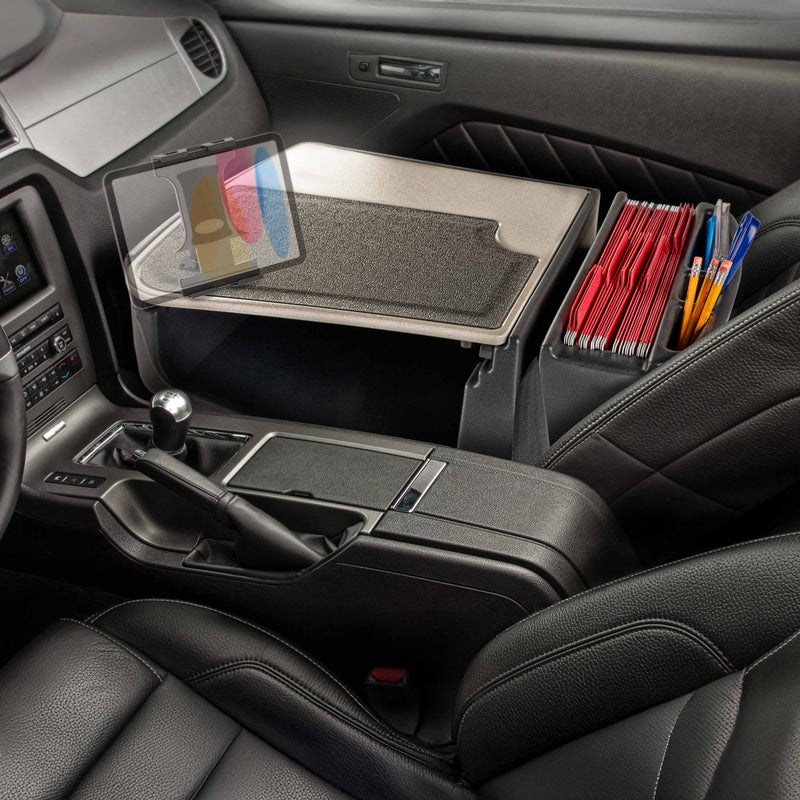 GripMaster Efficiency Car Desk with Slim-Grip® Ultra Pro Drill-Base Mount