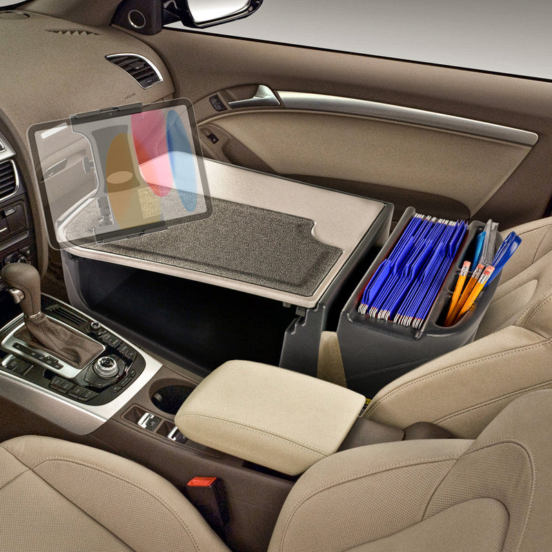 AutoExec GripMaster Efficiency Car Desk with Slim-Grip® Ultra Pro Multi-Angle Mount