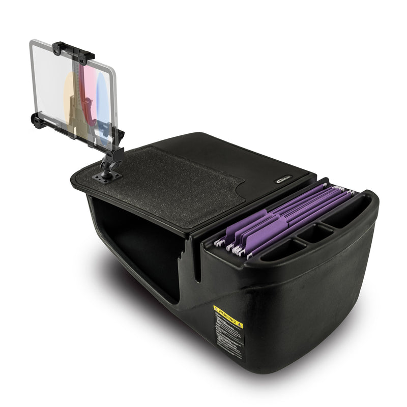 AutoExec GripMaster Efficiency Car Desk LockVise® Locking Tablet Holder and Multi-Angle Mount