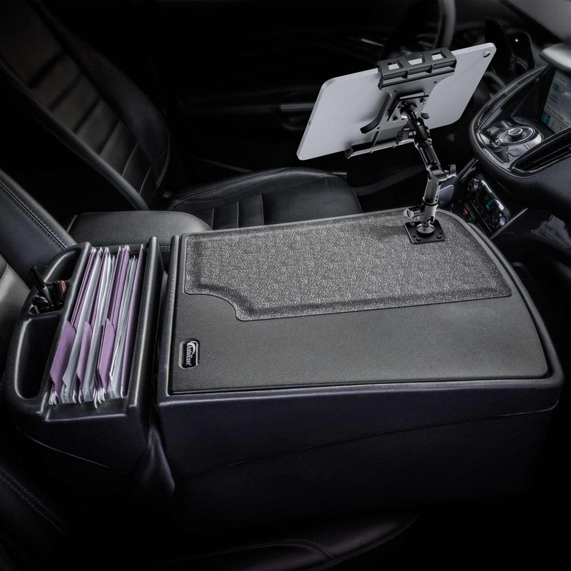 AutoExec GripMaster Efficiency Car Desk with Slim-Grip® Ultra Pro Multi-Angle Mount