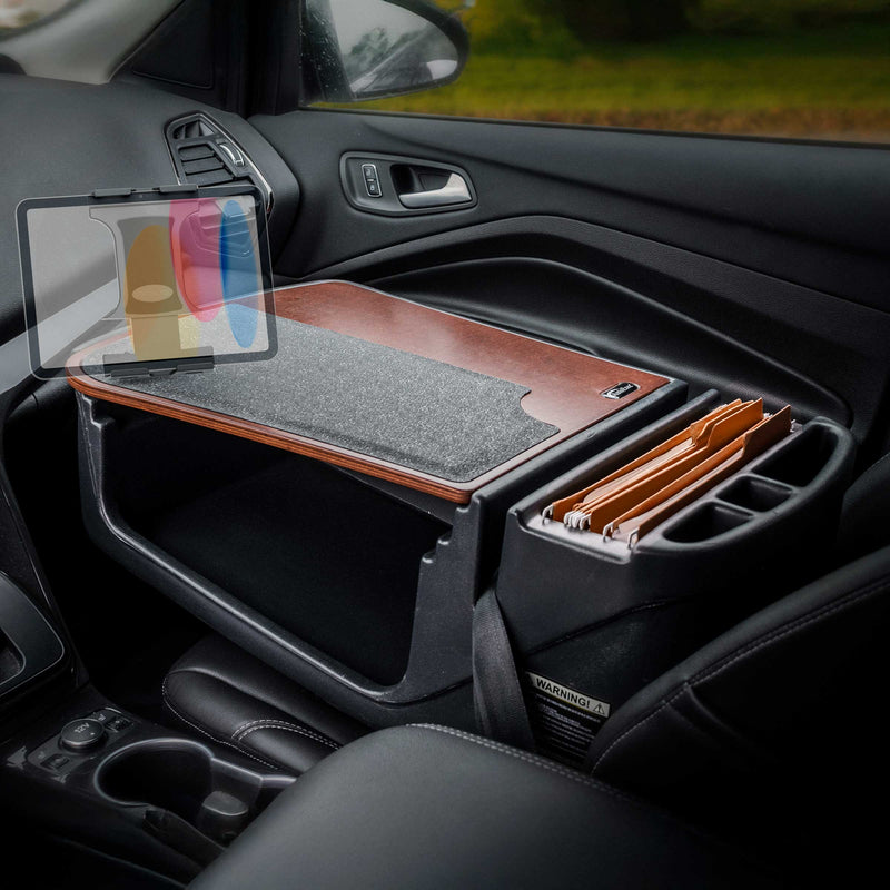 GripMaster Efficiency Car Desk with Slim-Grip® Ultra Pro Drill-Base Mount