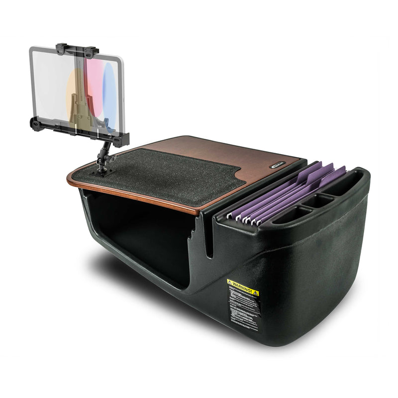 AutoExec GripMaster Efficiency Car Desk LockVise® Locking Tablet Holder and Multi-Angle Mount