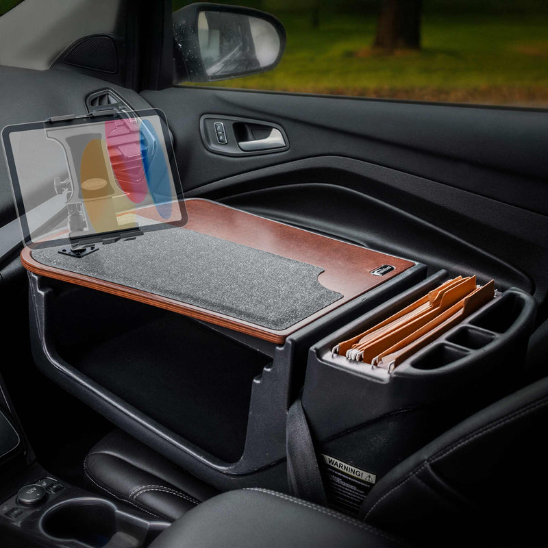 AutoExec GripMaster Efficiency Car Desk with Slim-Grip® Ultra Pro Multi-Angle Mount