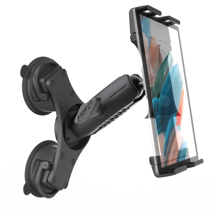 SkyHold™ Windshield Dual Suction Tablet Mount