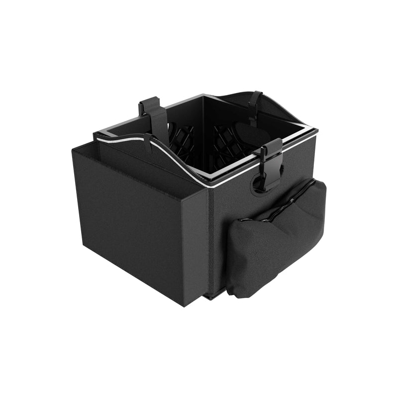 Portable Crate Workstation with Apron Organizer – Choose Your Mounting Setup