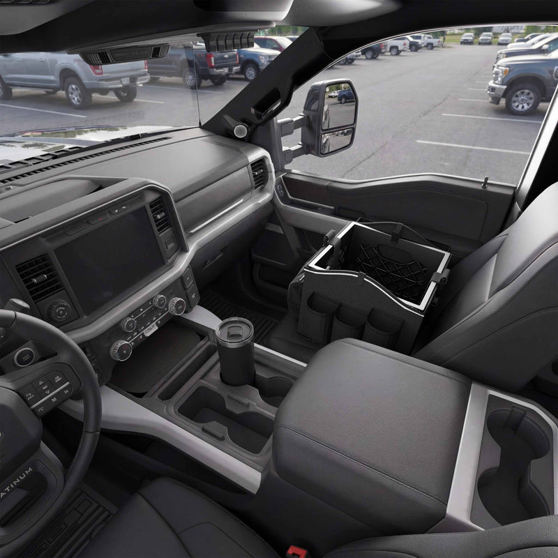 Portable Crate Workstation with Apron Organizer – Choose Your Mounting Setup