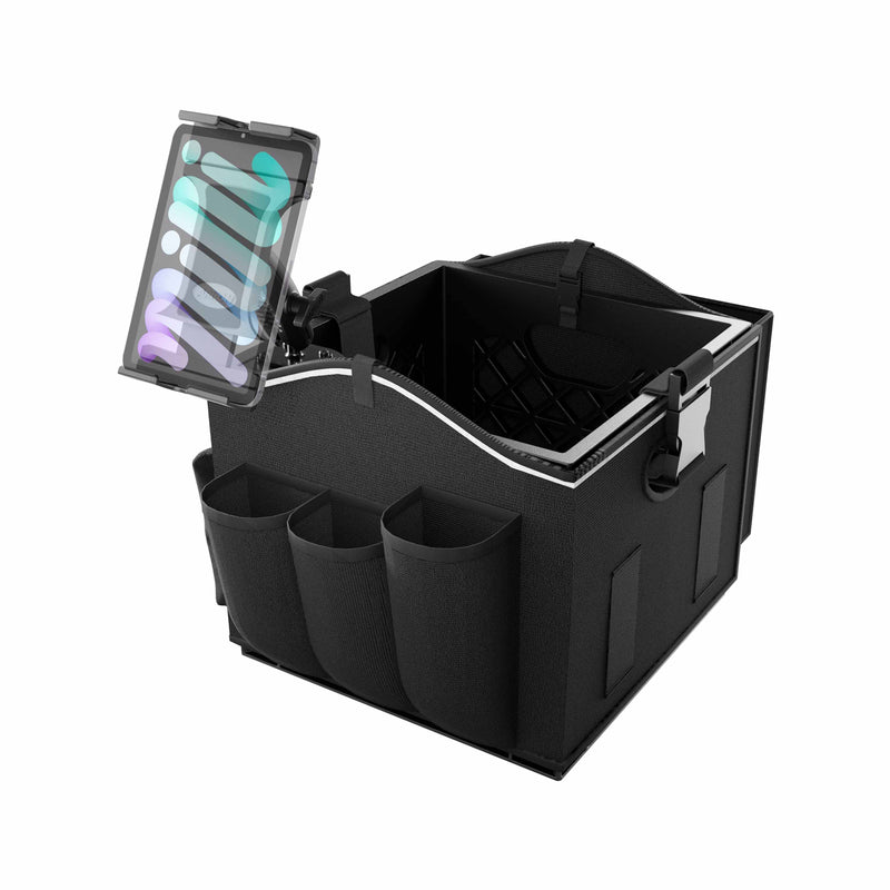 Portable Crate Workstation with Apron Organizer – Choose Your Mounting Setup