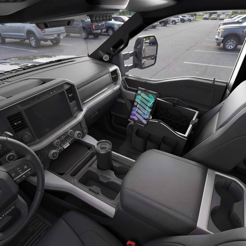 Portable Crate Workstation with Apron Organizer – Choose Your Mounting Setup