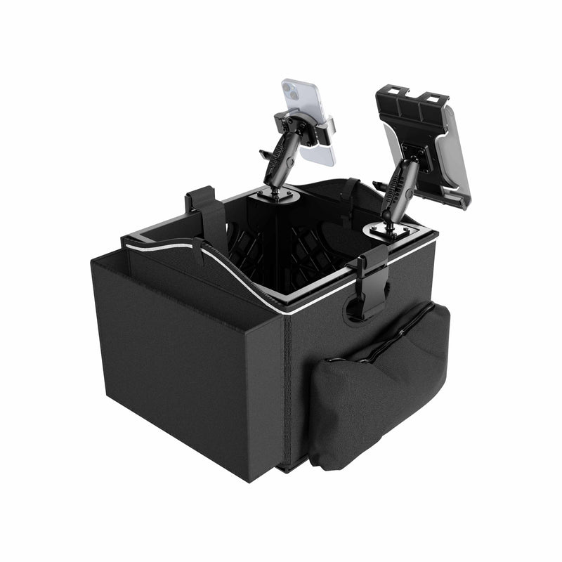 Portable Crate Workstation with Apron Organizer – Choose Your Mounting Setup