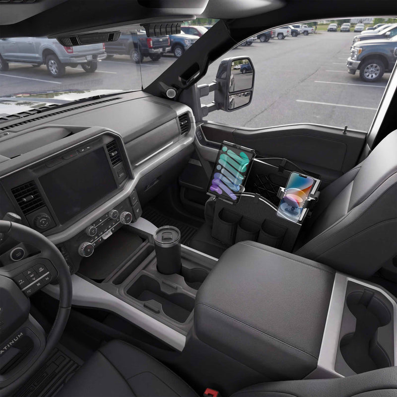 Portable Crate Workstation with Apron Organizer – Choose Your Mounting Setup