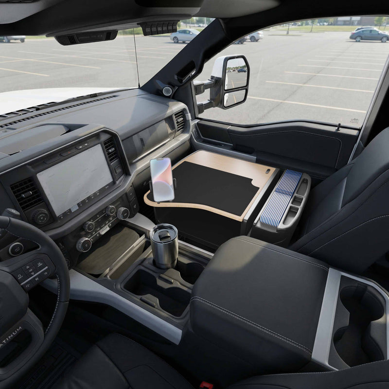 GripMaster Efficiency Car Desk with Mega Grip™ Drill-Base Mount