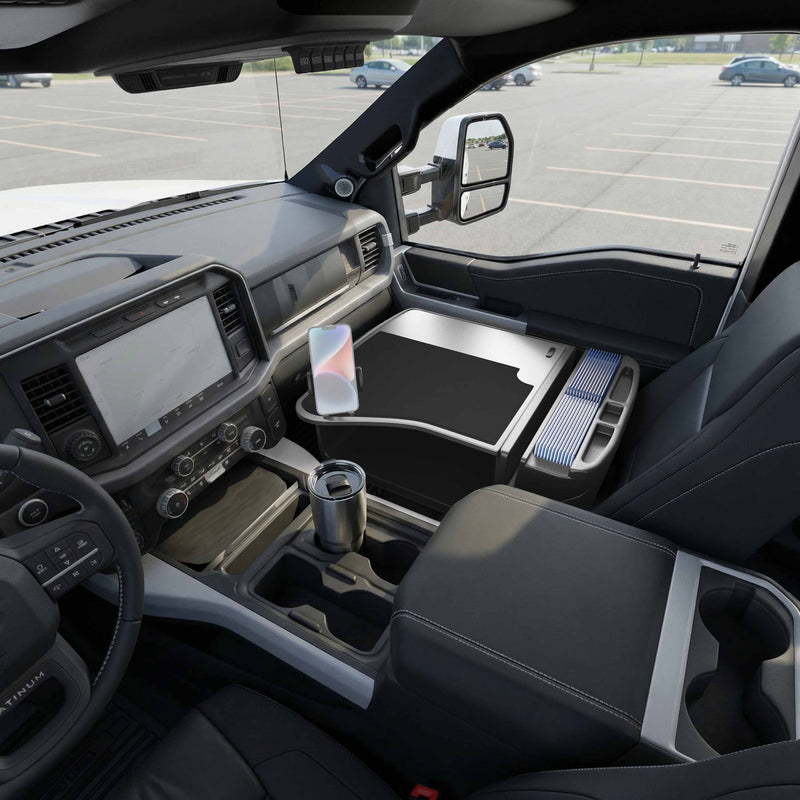 GripMaster Efficiency Car Desk with Mega Grip™ Drill-Base Mount