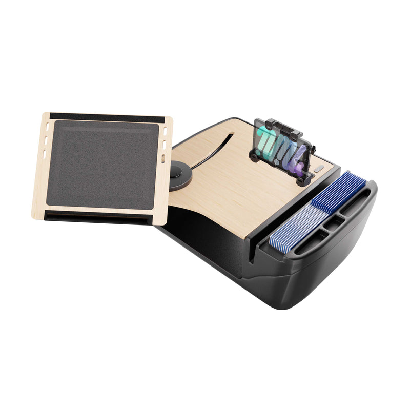 AutoExec Reach Front Seat Car Desk with LockVise™ Locking Tablet Multi-Angle Mount