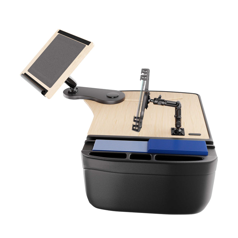 AutoExec Reach Front Seat Car Desk with Slim-Grip® Ultra Pro Multi-Angle Mount