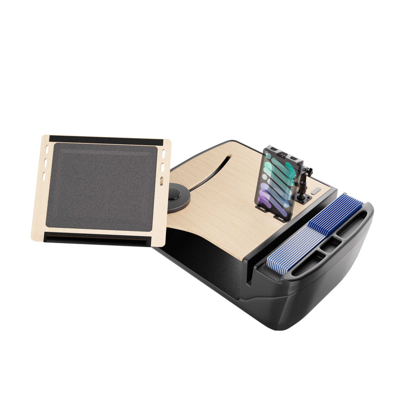 AutoExec Reach Front Seat Car Desk with Slim-Grip® Ultra Pro Multi-Angle Mount