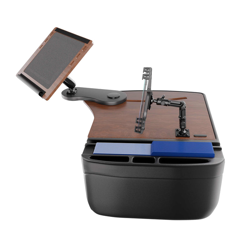 AutoExec Reach Front Seat Car Desk with Slim-Grip® Ultra Pro Multi-Angle Mount