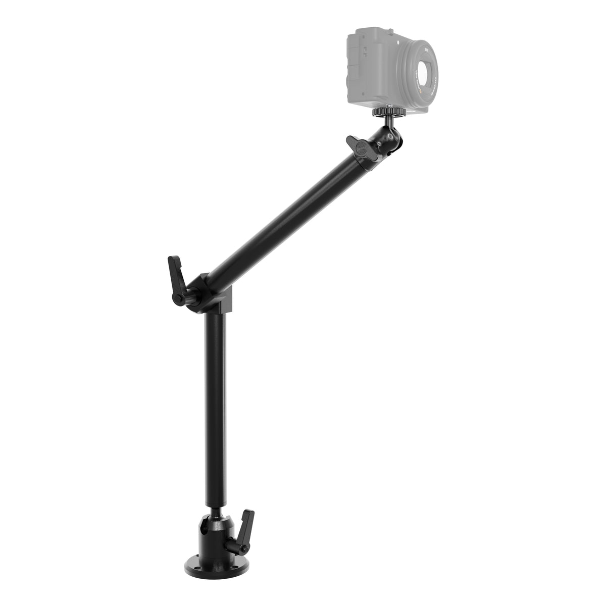Heavy-Duty Drill-Base Camera Mount with 22