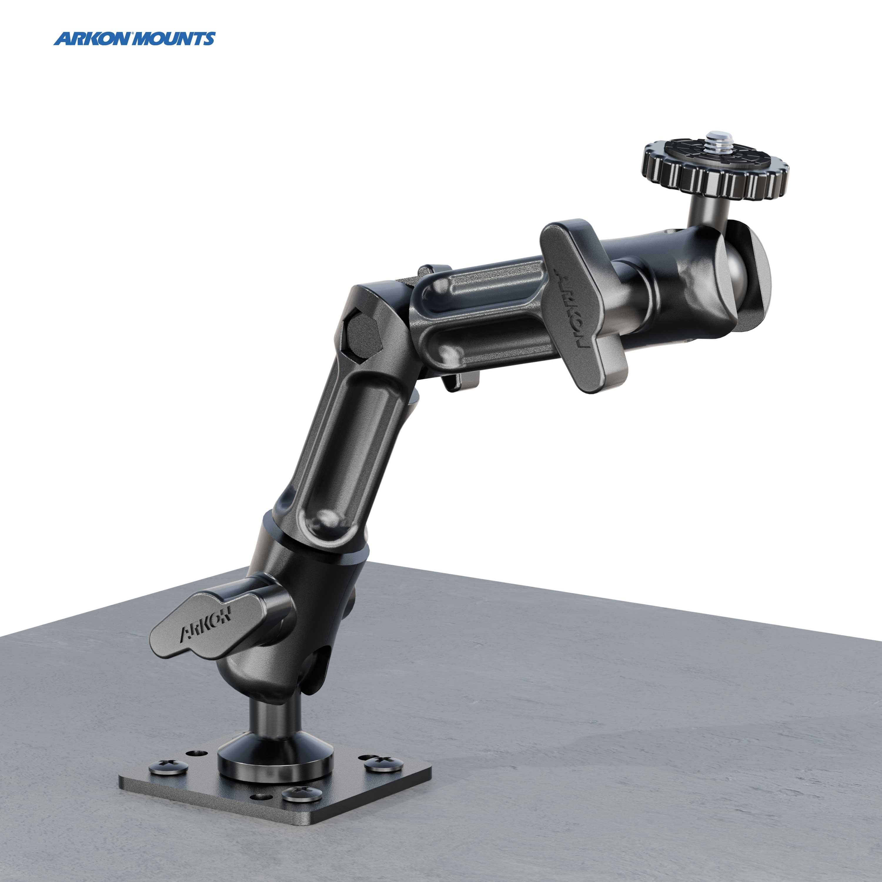 Camera Wall Mount with Multi-Angle Arm for Security Camcorders
