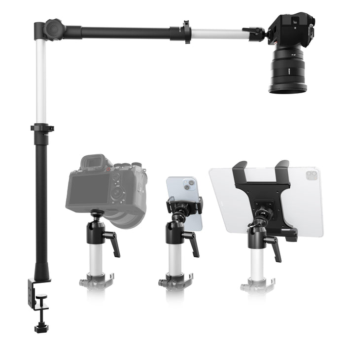 Remarkable Creator™ Studio Mount - Overhead Camera Mount. Includes Camera, Tablet, and Phone Holder