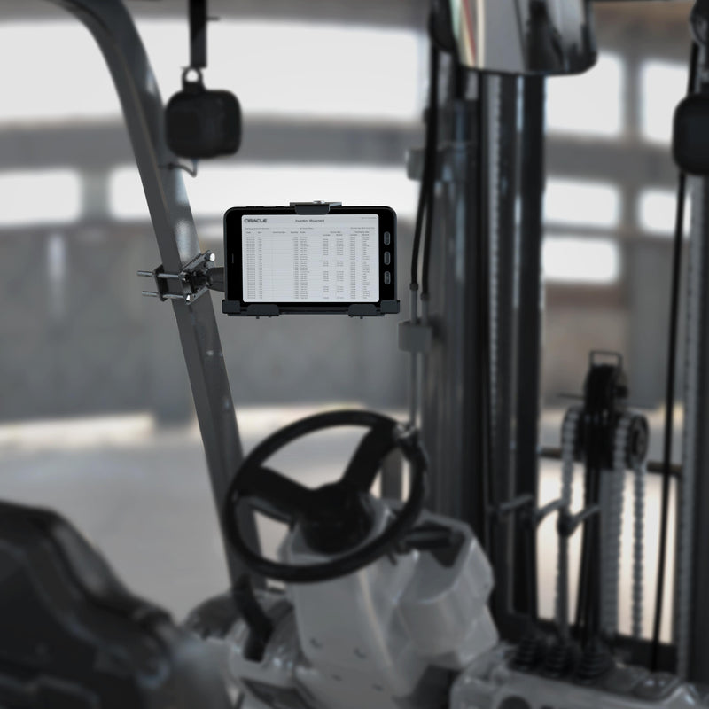 LockVise™ Metal Locking Front Guard Tablet Mount with 8.5" Metal Robust™ Shaft