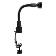 Arkon Mounts Clamp with 12″ Gooseneck featuring an adjustable desk clamp base, a flexible 12-inch gooseneck arm, and a square AMPS-compatible mount at the top.