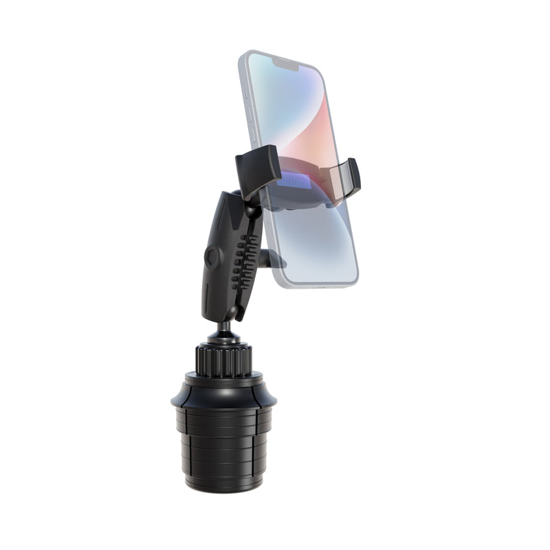Mobile Grip 5 Holder with Cup Holder Mount