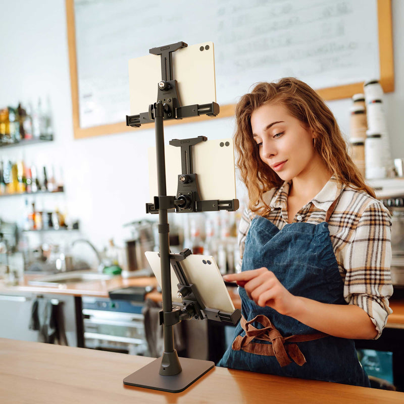 LockVise™ POS Locking Tablet Mount with Triple Tablet Holders