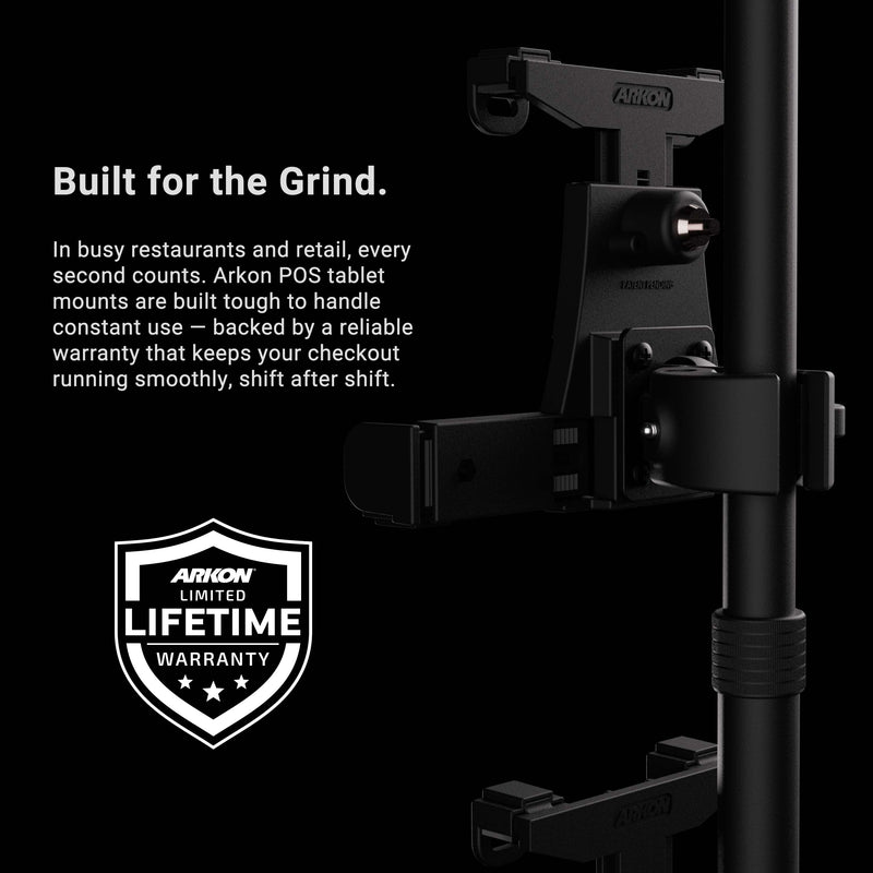 LockVise™ POS Locking Tablet Mount with Triple Tablet Holders