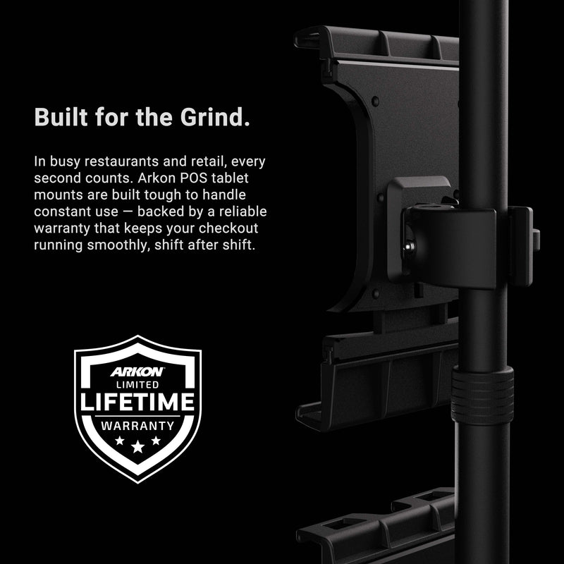 Slim-Grip® Ultra Pro POS Tablet Mount with Triple Holders