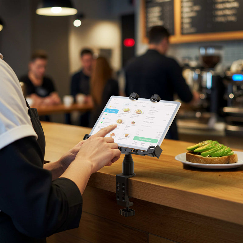 LockVise™ Locking POS Tablet Mount with Clamp Mount
