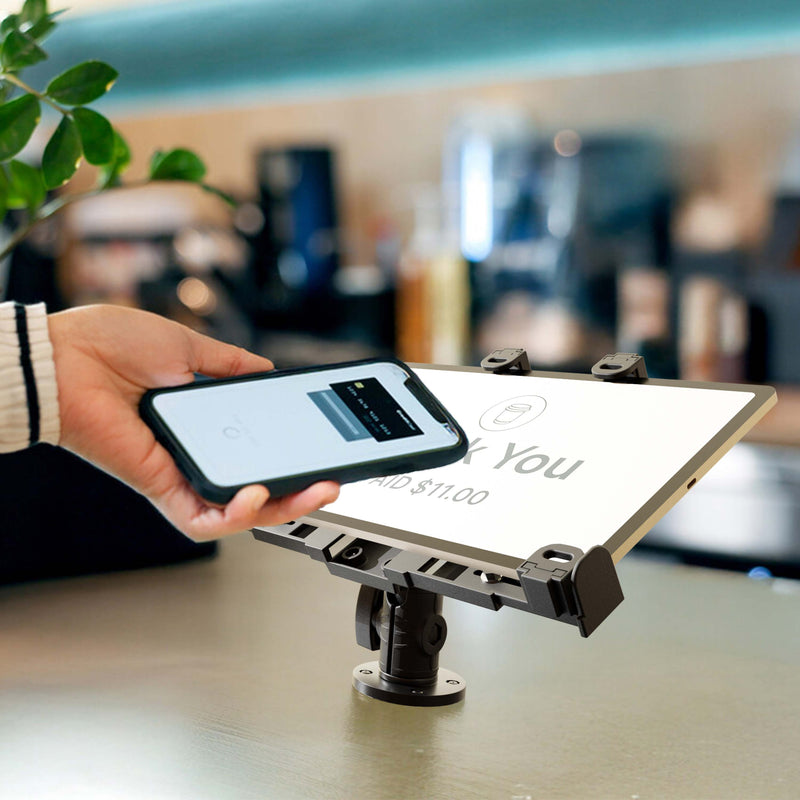 LockVise™ POS Drill-Base Locking Tablet Mount