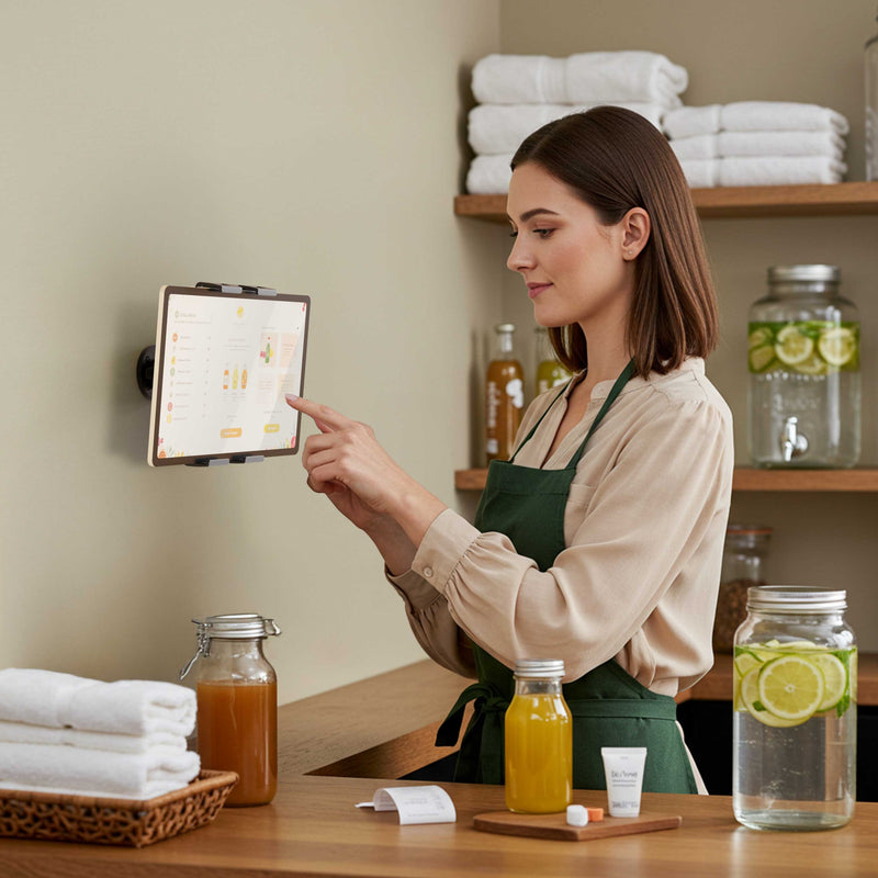 Slim-Grip® Ultra Pro POS Drill-Base Tablet Mount