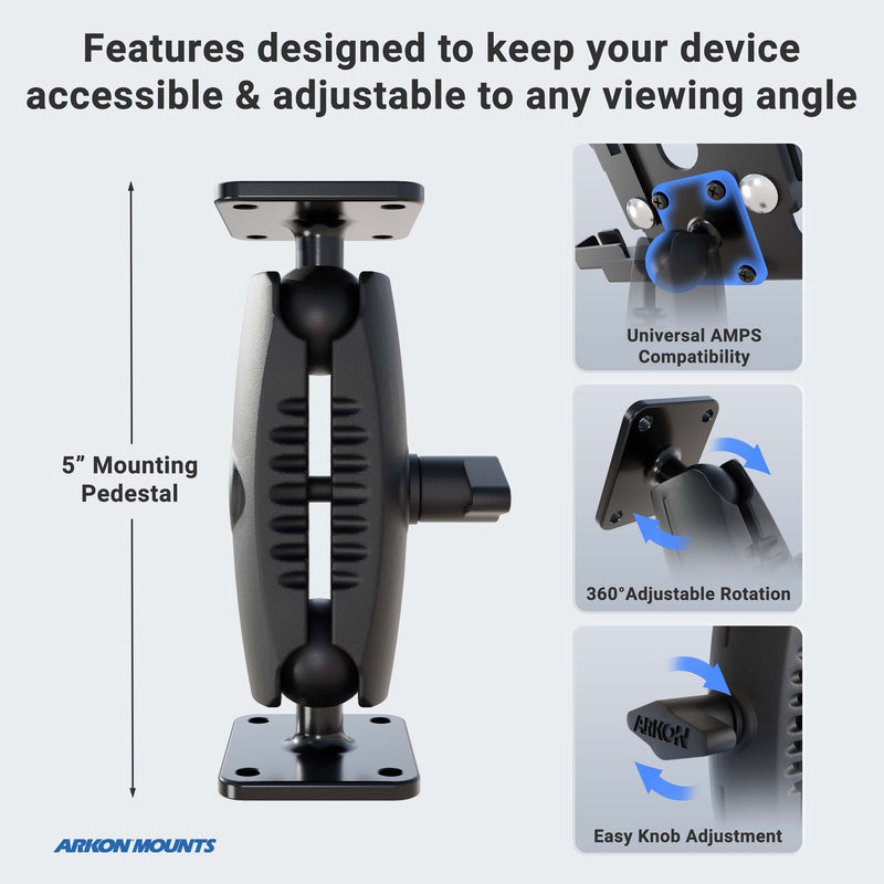 Drill-Base Mount with AMPS Mounting Pattern